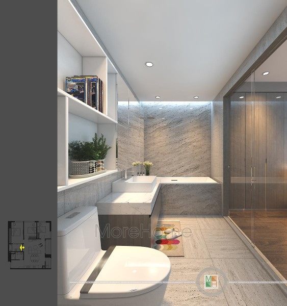 Thiết kế nội thất phòng tắm, nhà vệ sinh chung cư imperia garden